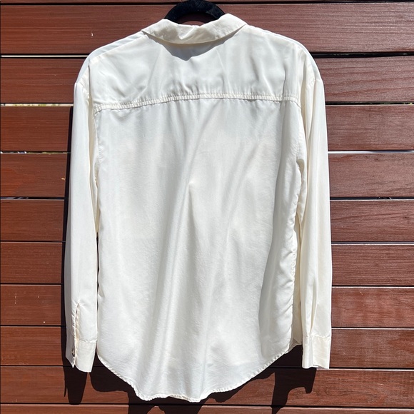 A New Day Ivory Collared Blouse - Picture 5 of 5